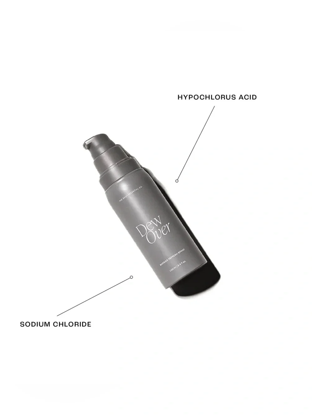 The Daily Essential Co. Dew Over Hypochlorous Acid Toner. 100 ml NIB
